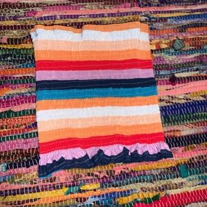 Rainbow tube top